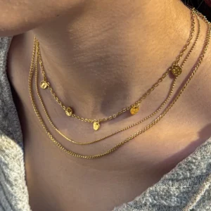 Collar Esencial · Oro 18K Real